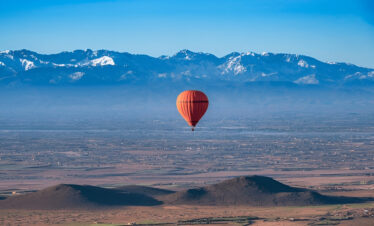 Marrakech hot air ballon