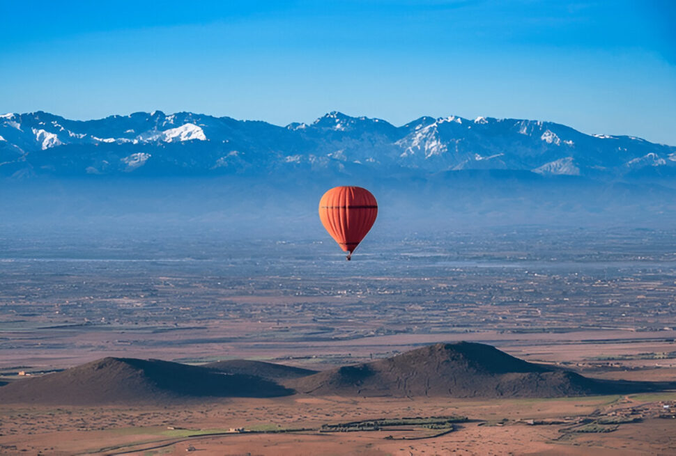 Marrakech hot air ballon