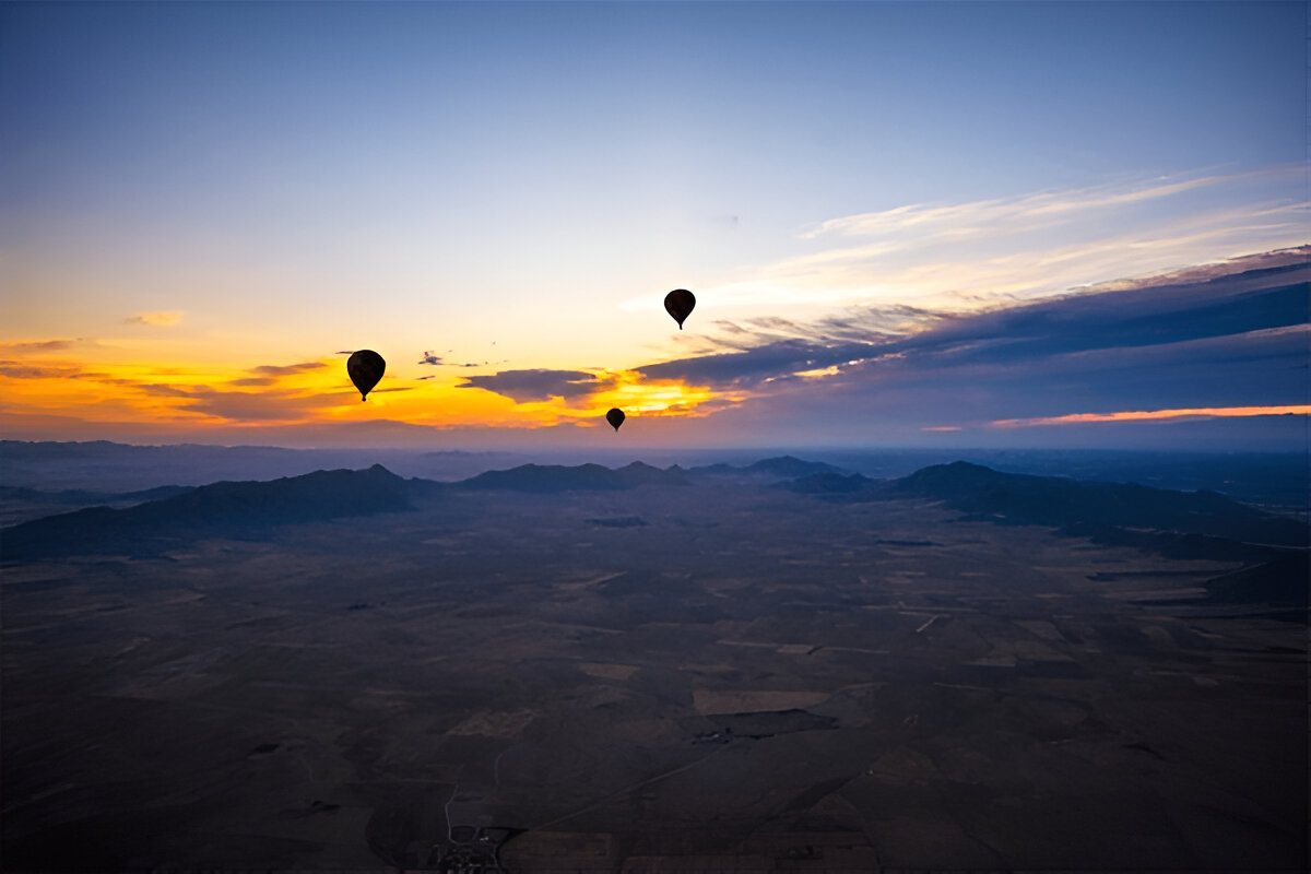 air ballon in marrakech