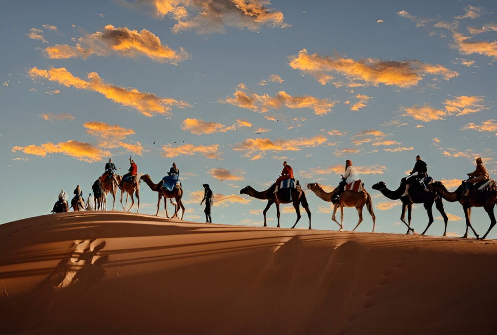 Dunes of Merzouga, Morocco