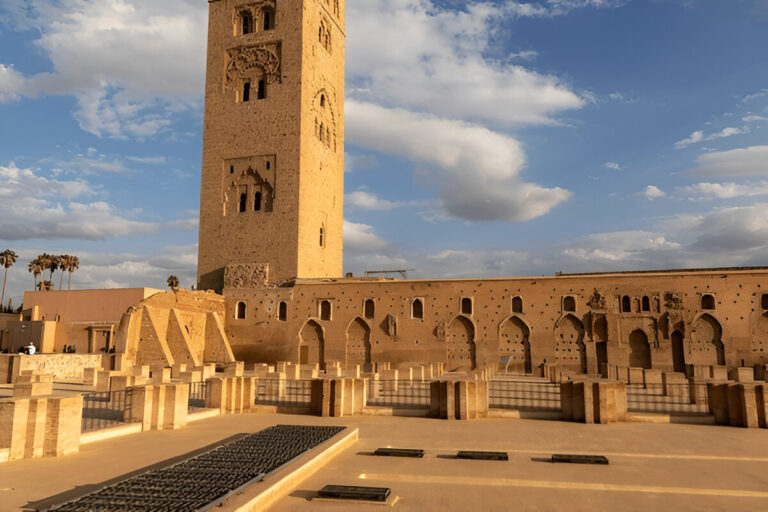 Koutoubia Mosque in Marrakech at sunset