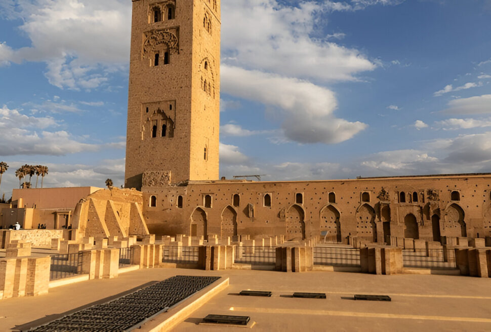 Koutoubia Mosque in Marrakech at sunset