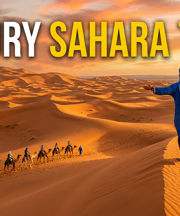 Merzouga desert camp under the stars