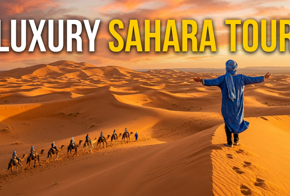 Merzouga desert camp under the stars